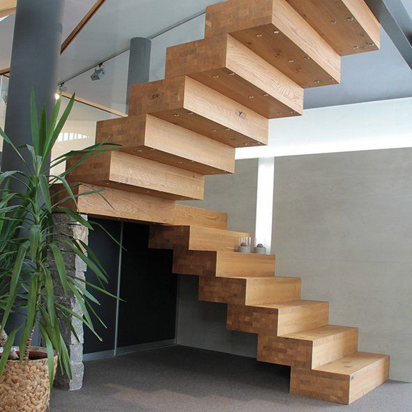 Blockstufentreppe Blockstufentreppe