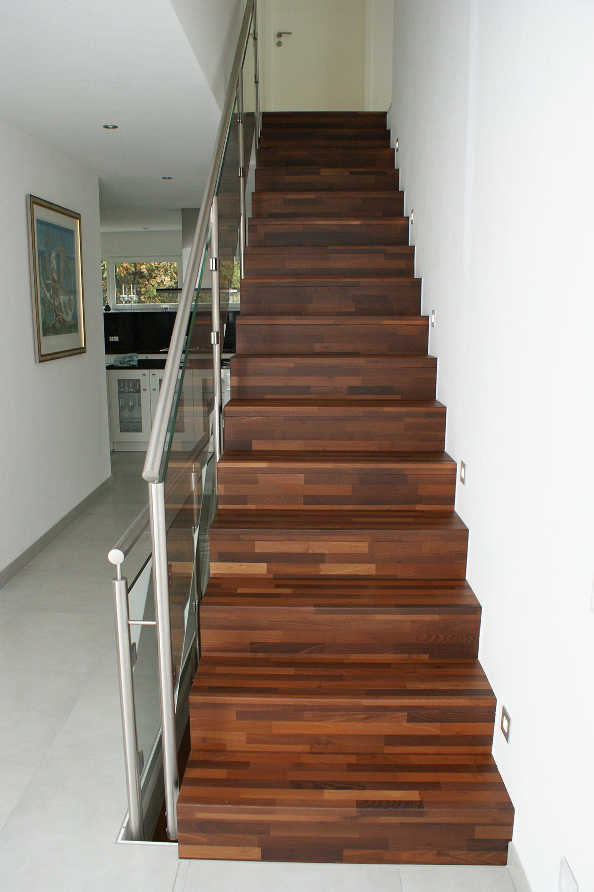 Faltwerktreppe Blick aufwärts