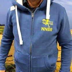 Zip Up Hoodie – Blue