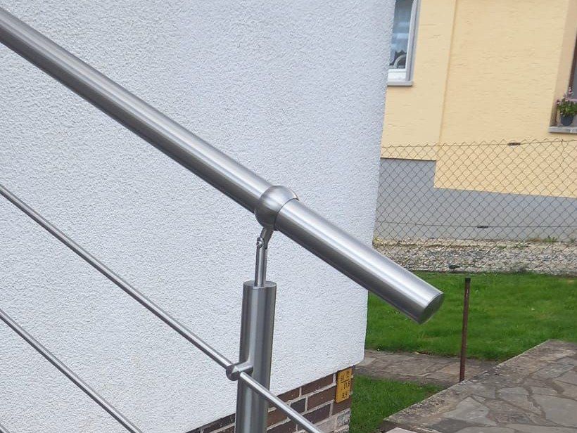 Handlaufbefestigung eines Relinggeländers