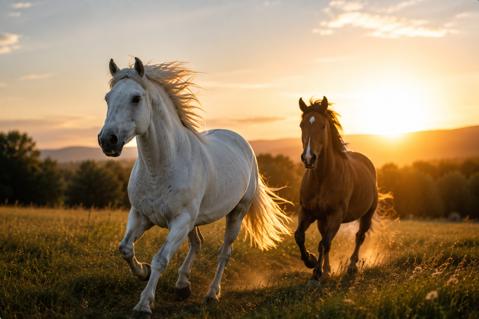 Interaction entre humains et chevaux lors d’une séance de médiation équine en plein air