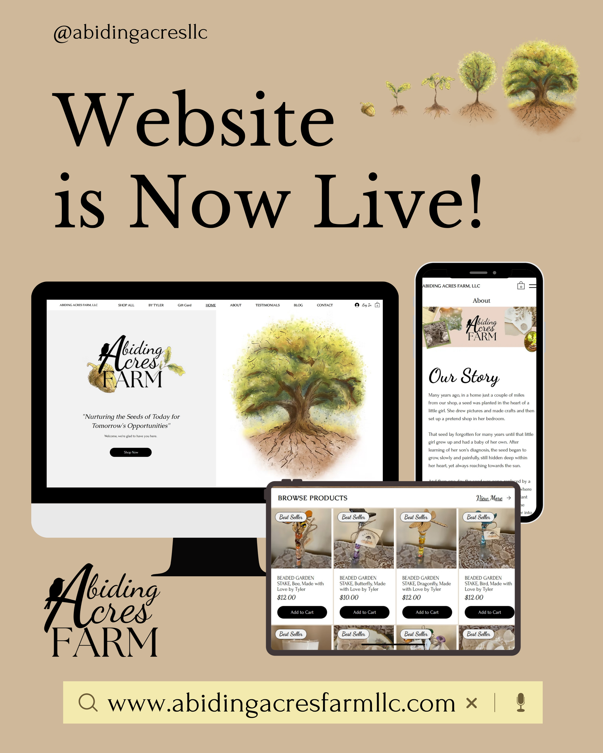 website now live