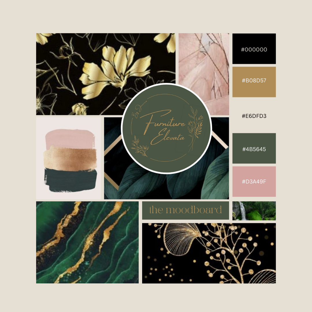 farmer girl web design brand development for furniture elevata
