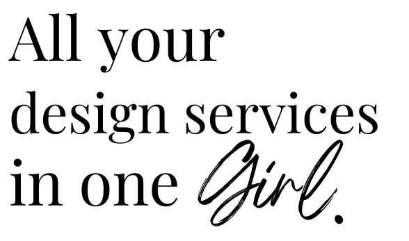 All your design services in one girl