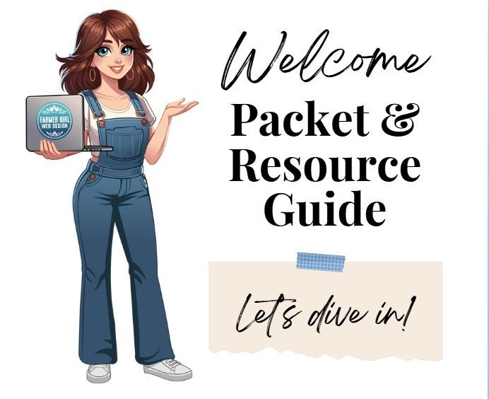 farmer girl web design welcome packet and resource guide farmer girl web design welcome packet and resource guide