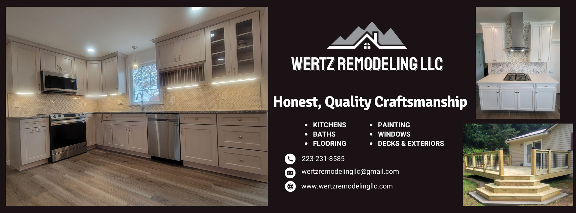 wertz remodeling, llc facebook page farmer girl web design