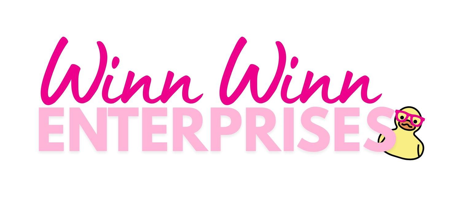 winn winn enterprises client of farmer girl web design winn winn enterprises logo design by farmer girl web design