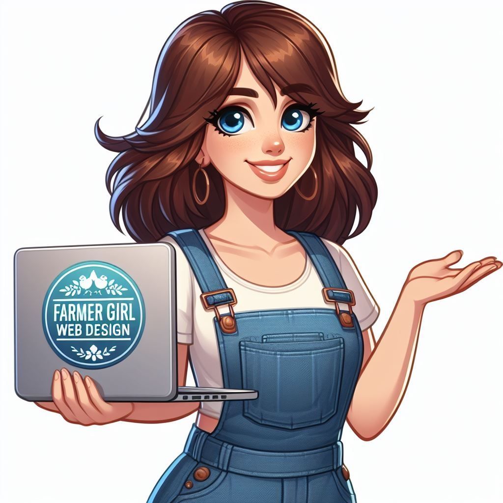 farmer girl web design branding social media content creation advertising and marketing design