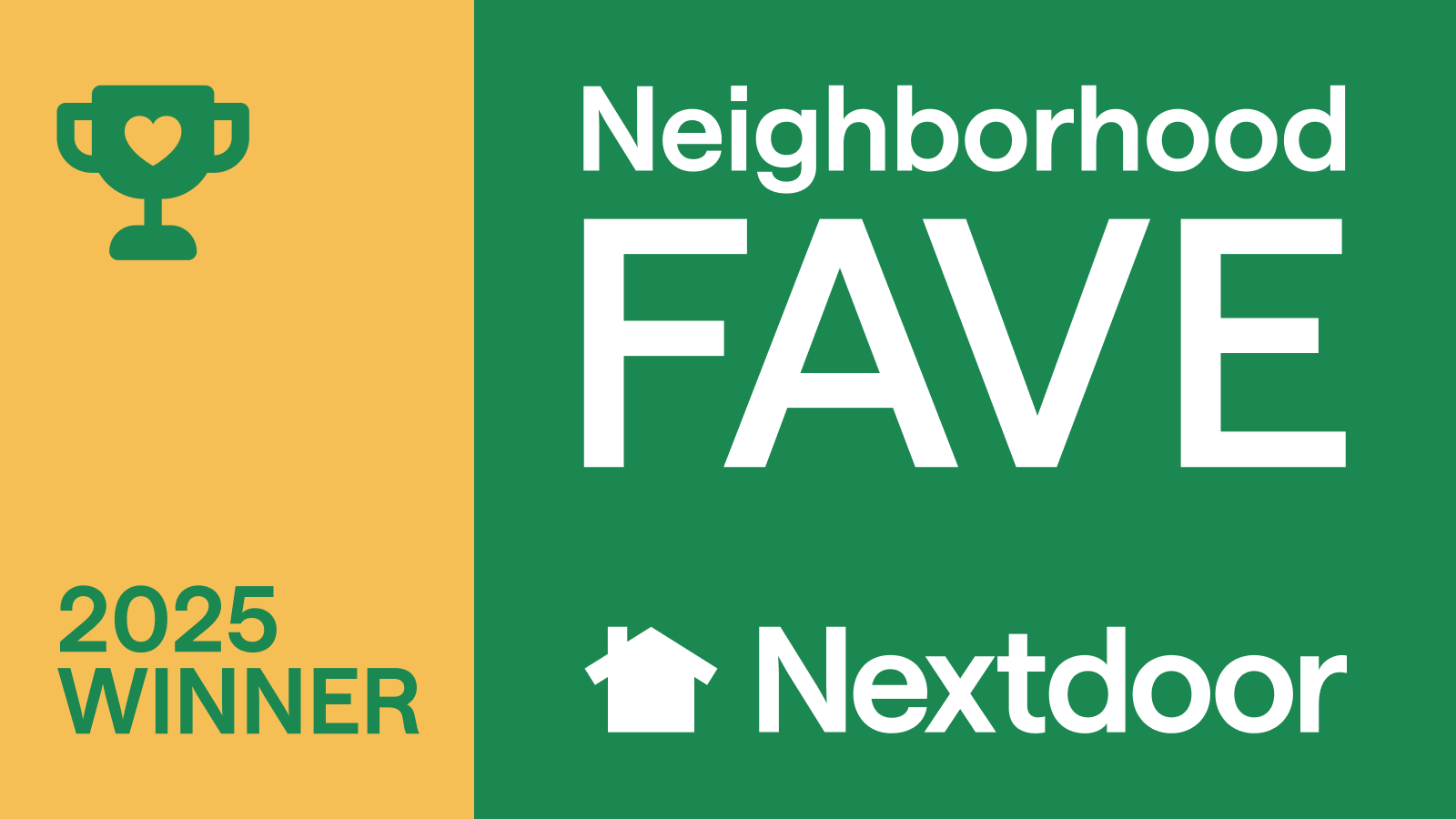 2025 Winner Nextdoor Neighborhood Fave