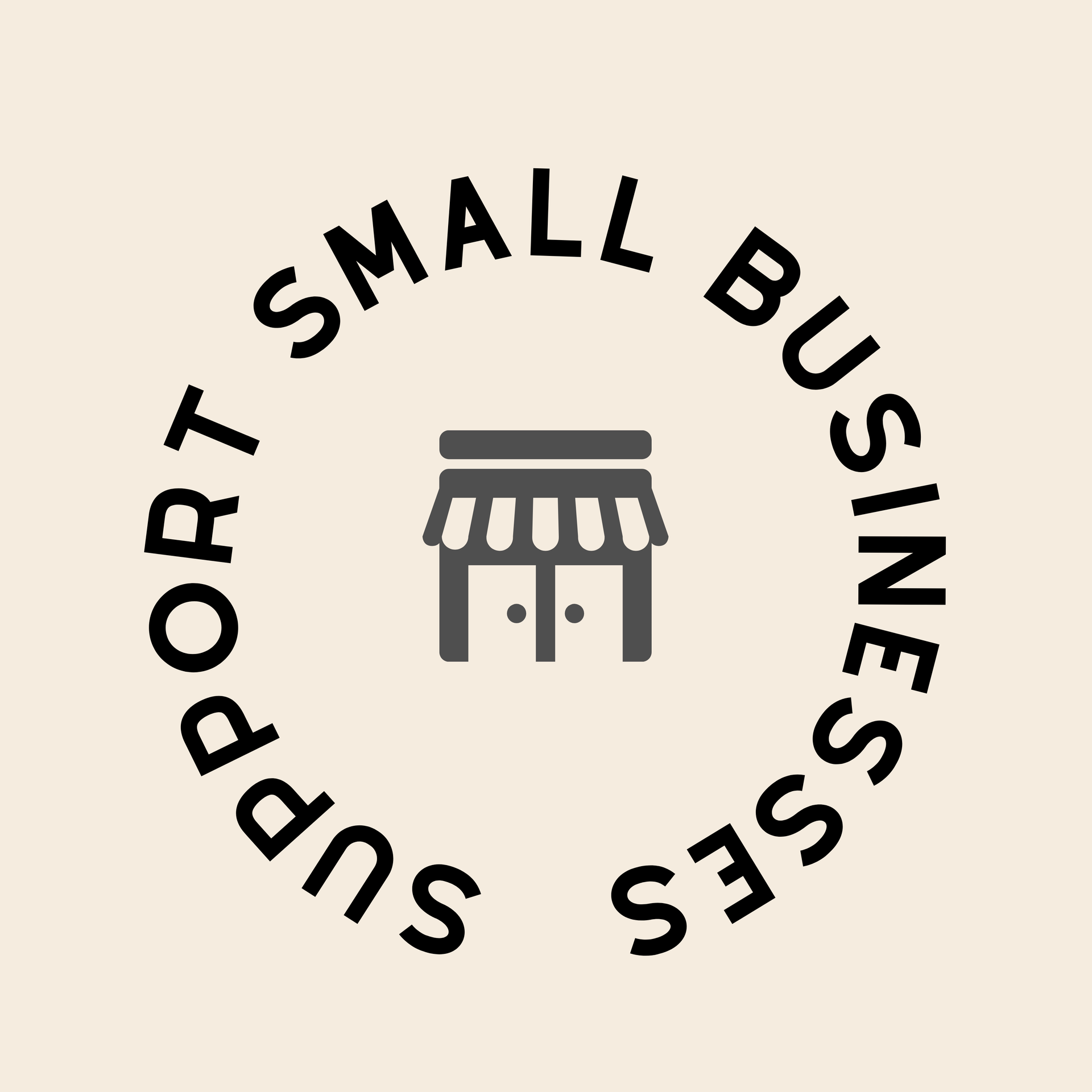 support small business post