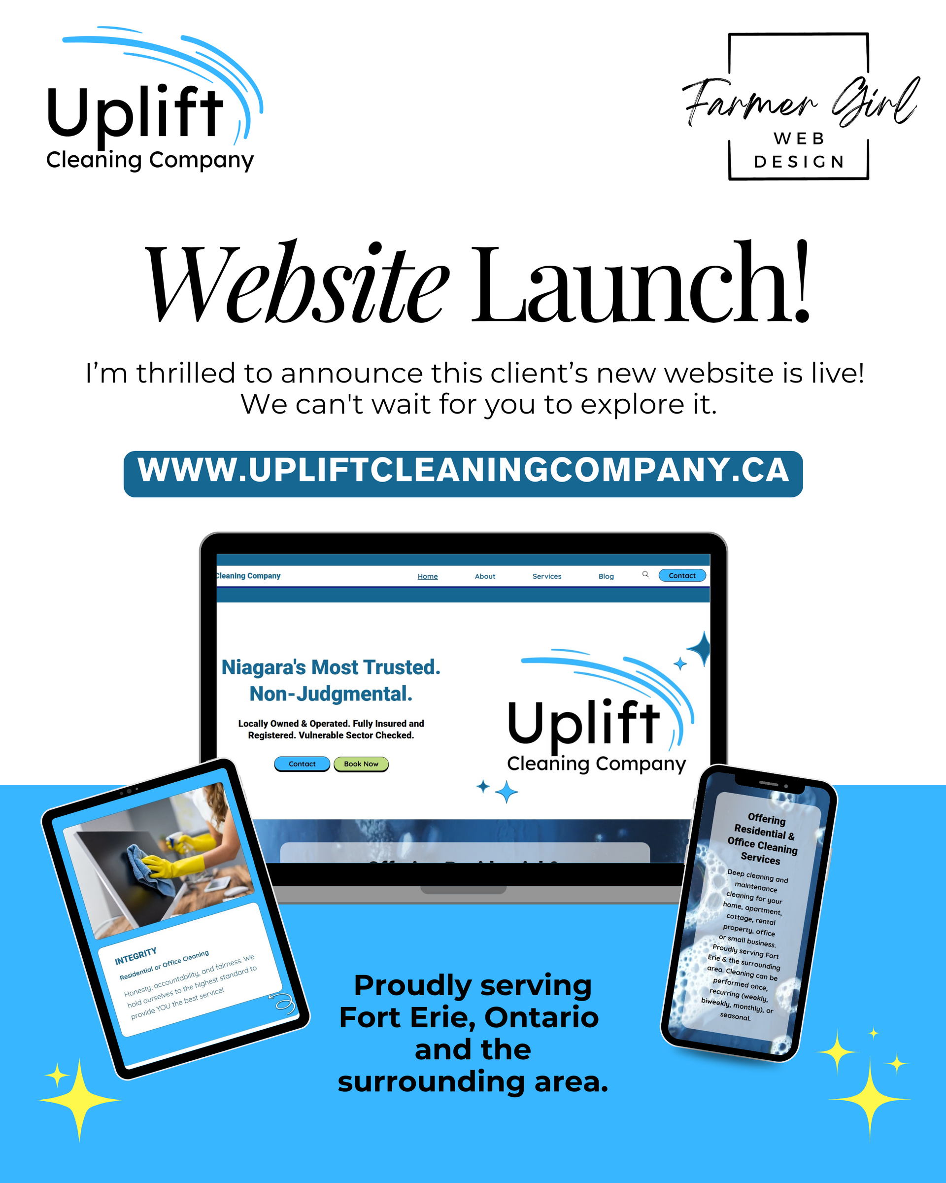 Uplift Cleaning Company logo