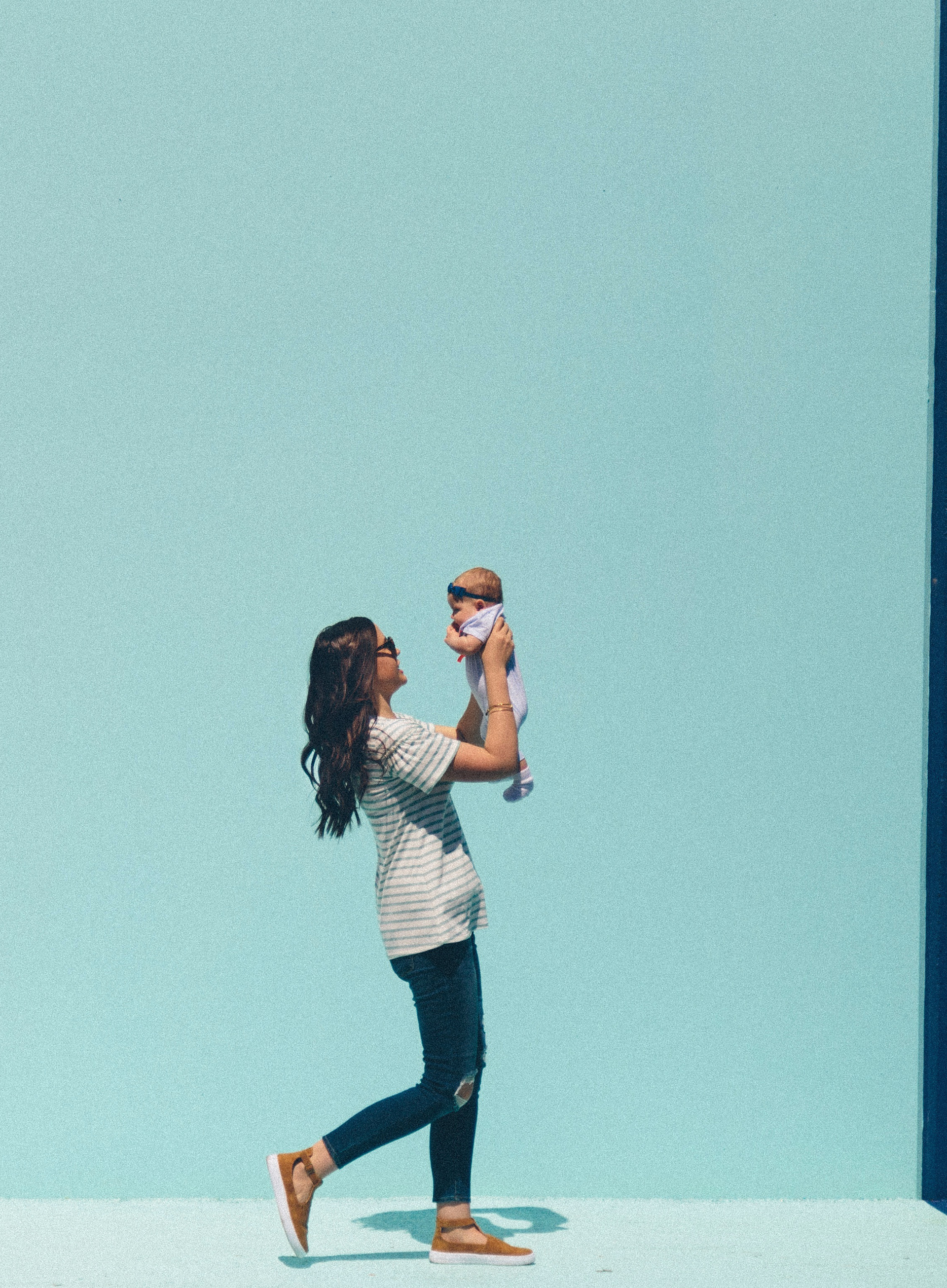 Mutter und Kind exemplarisch für Nachfolge Mutter und Kind exemplarisch für Nachfolge