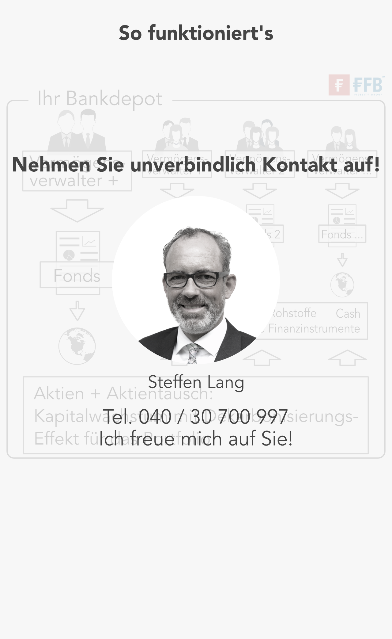 Nehmen Sie Kontakt auf!