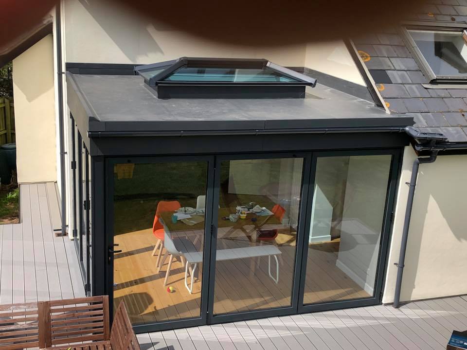 Flat roofing services for extensions in Totnes