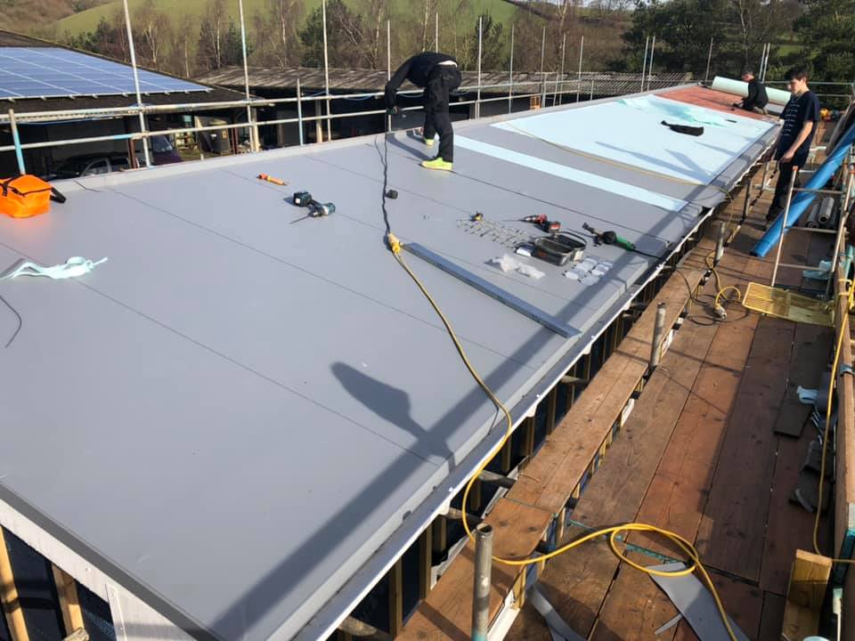 High-quality flat roofing in South Devon