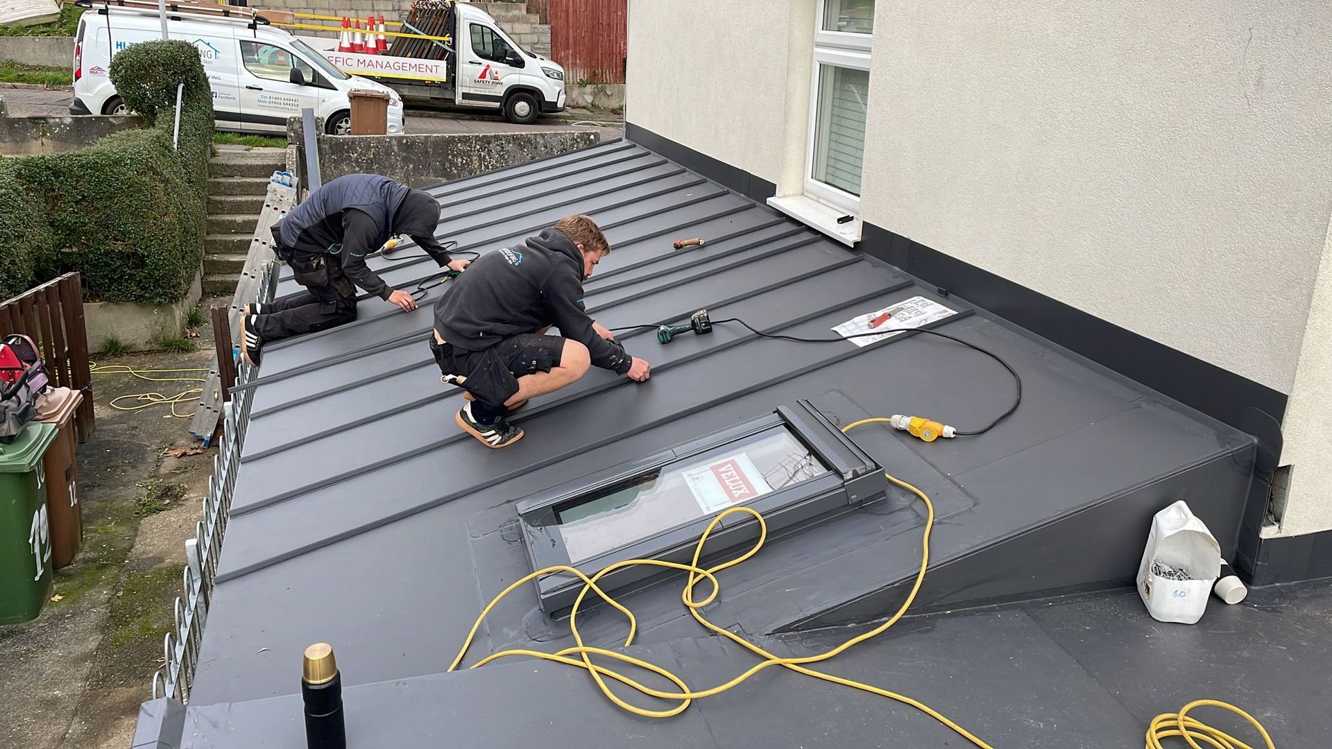 High-performance flat roof installation in Devon