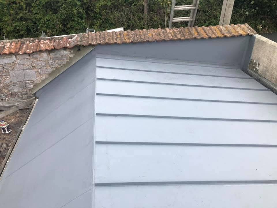 Energy-efficient flat roof installation in South Hams