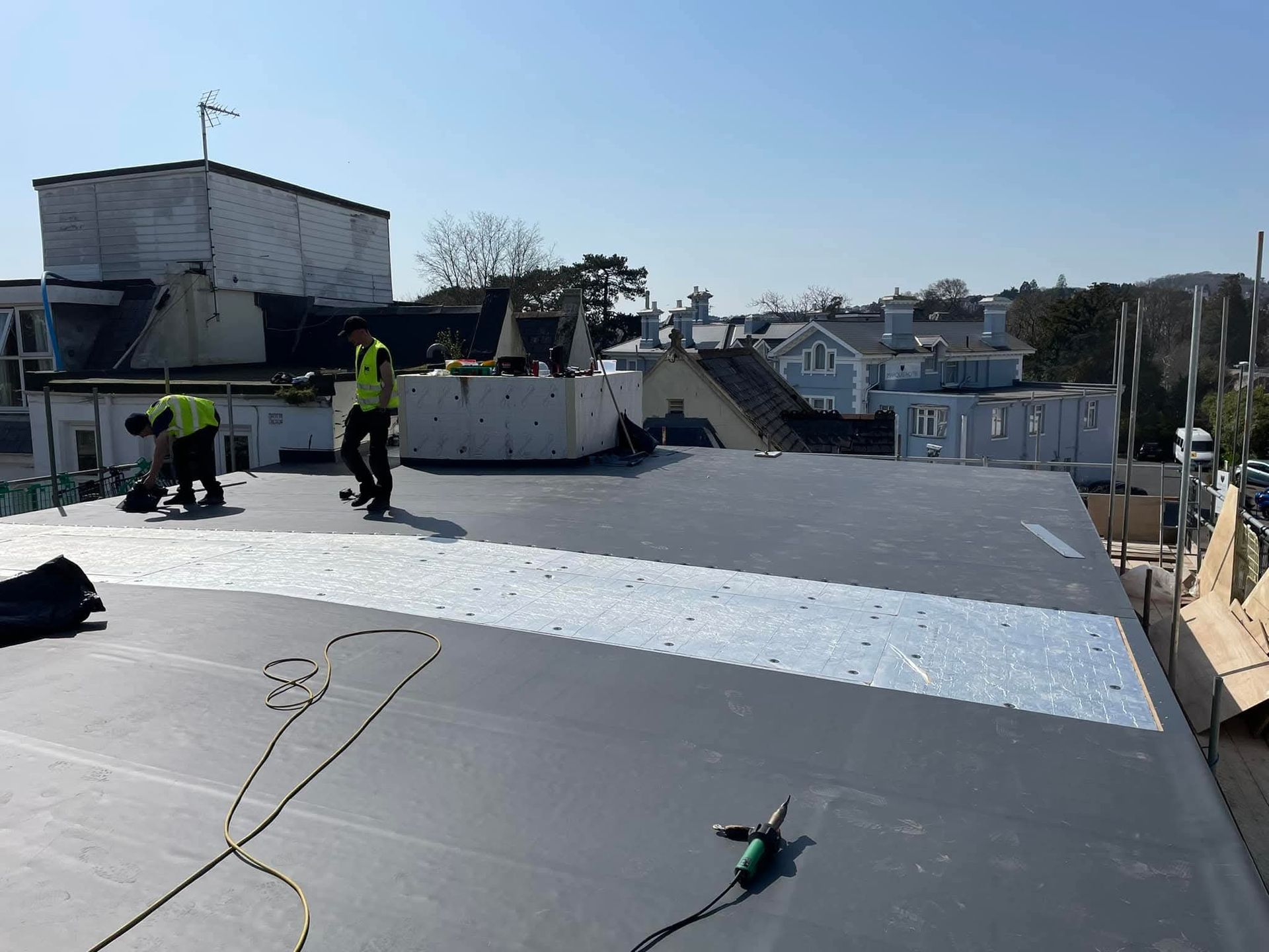 South Hams flat roofing specialists providing modern roofing systems