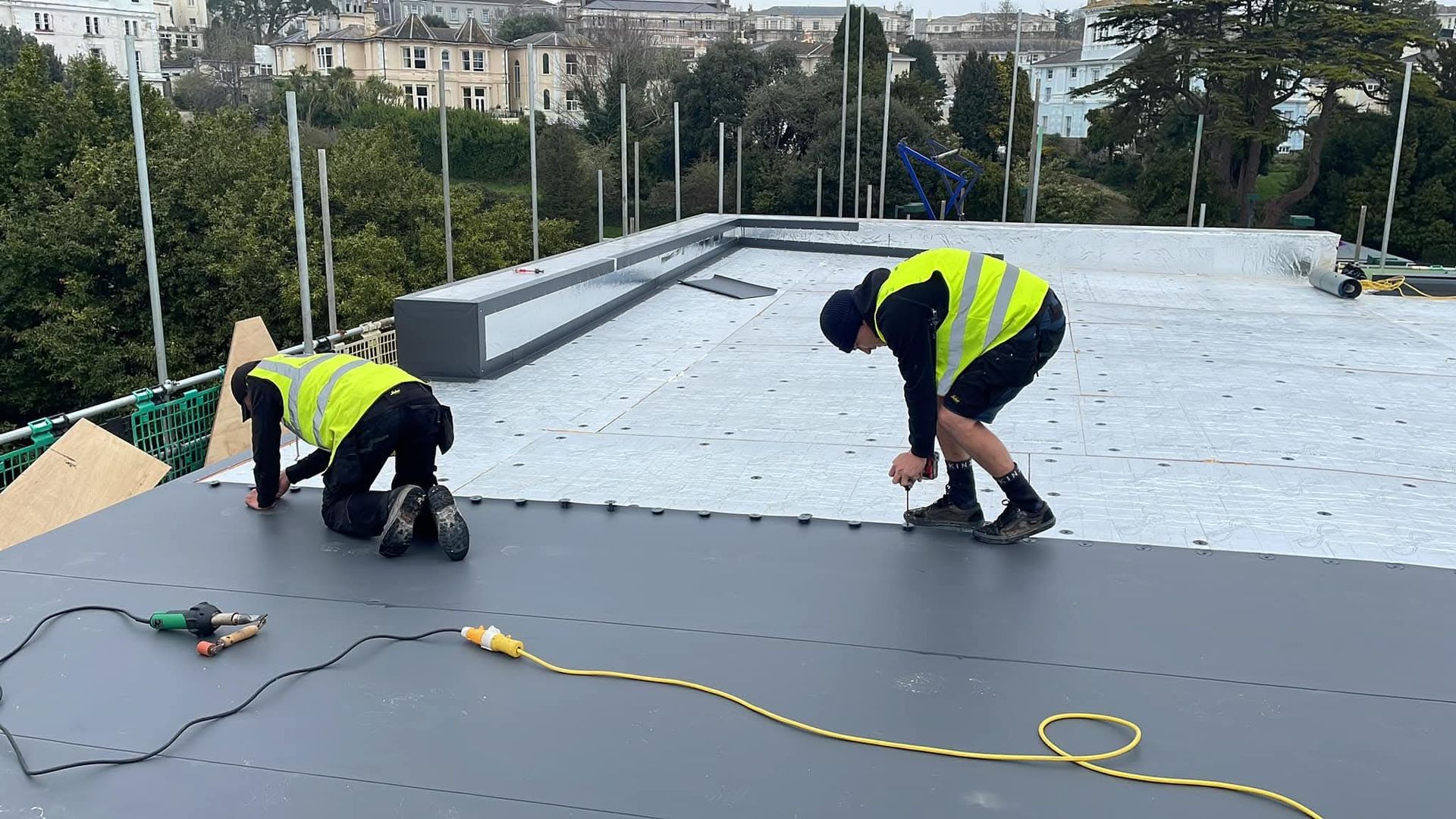 Quality flat roofing workmanship delivered throughout South Hams and South Devon
