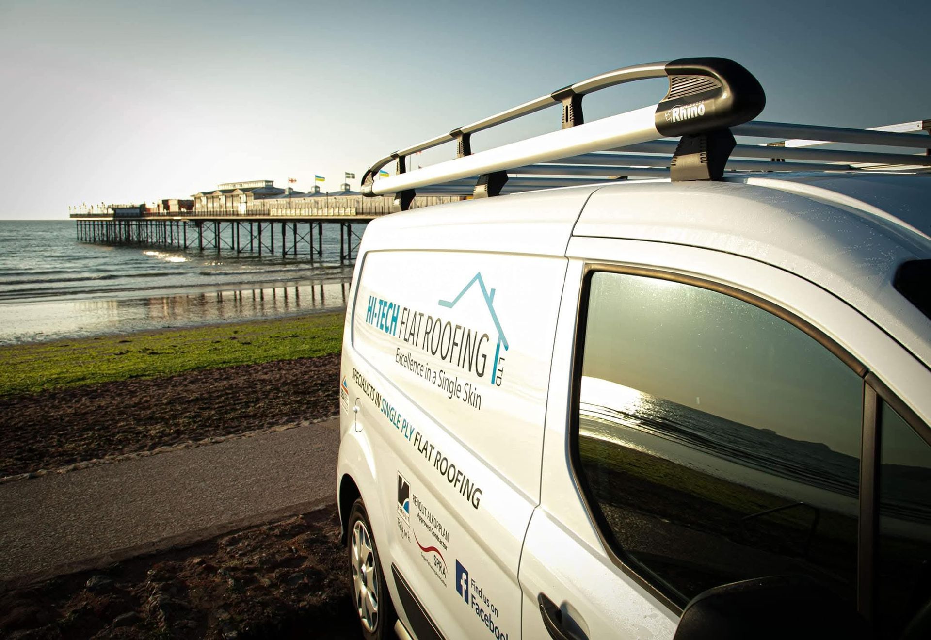 New flat roof installed on a property in South Hams