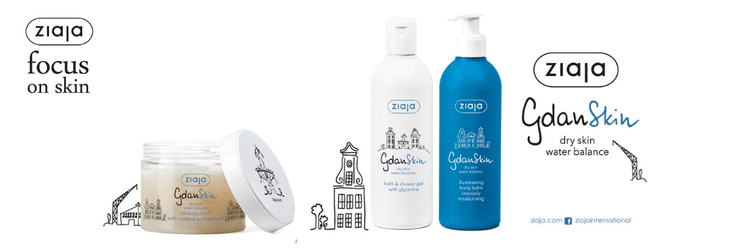 Pflegeprodukte von Ziaja Gdanskin: