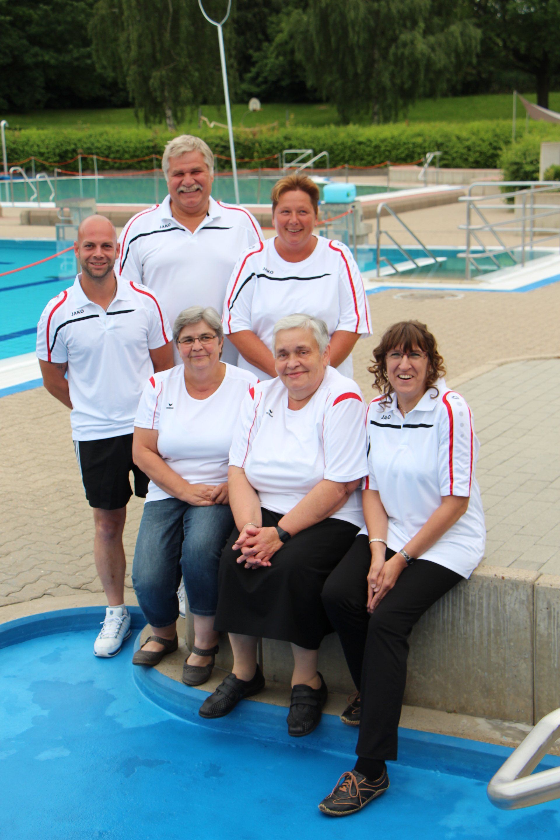 Team Freibad Räbke Personal Aufsicht Kasse Schwimmmeister