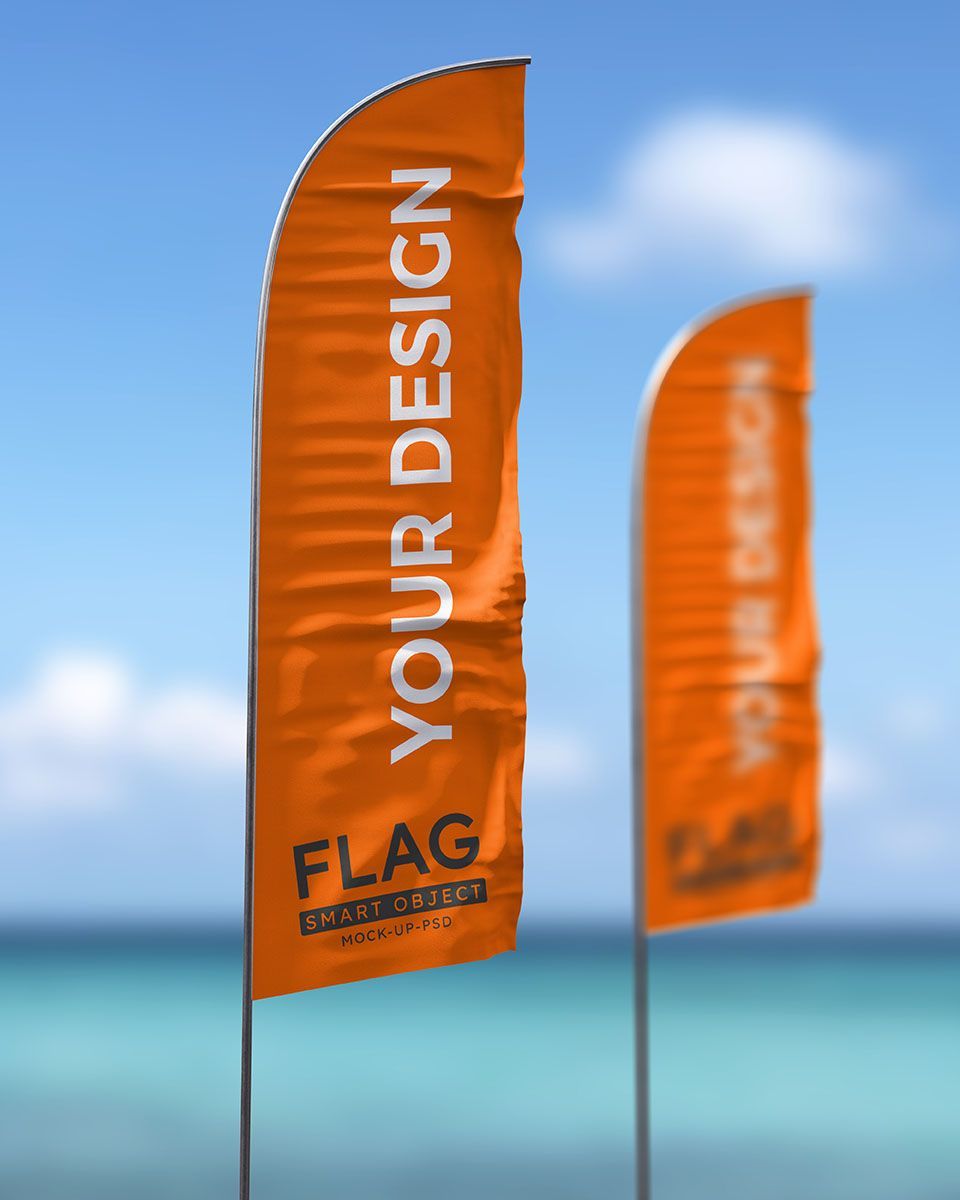 Wir bedrucken Fahnen, Flaggen, Beachflags