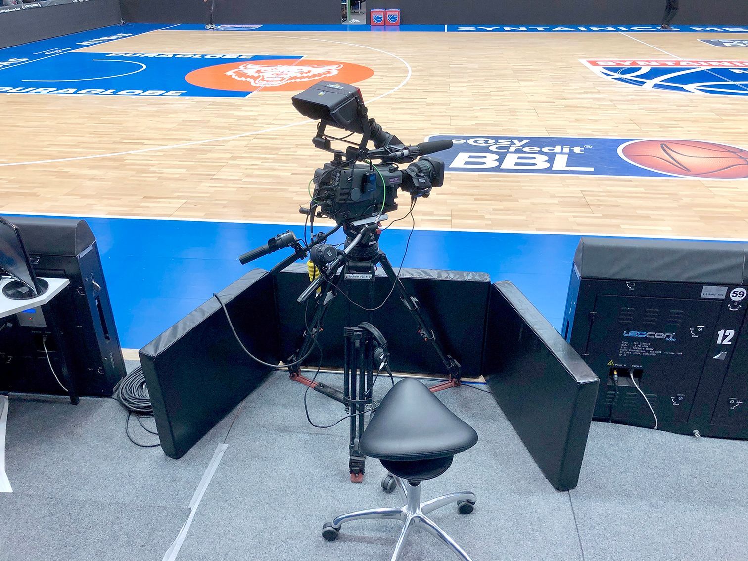 Kameraschutz bei Hallensportveranstaltungen