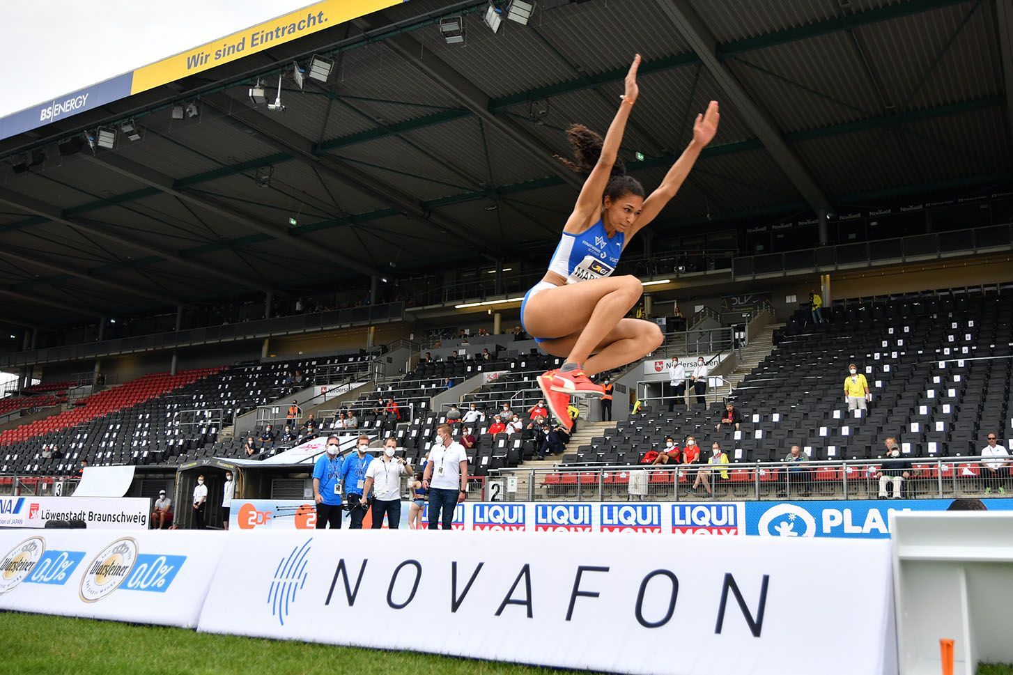 Schaumstoffbanden und Prallschutzkissen für Sportveranstaltungen