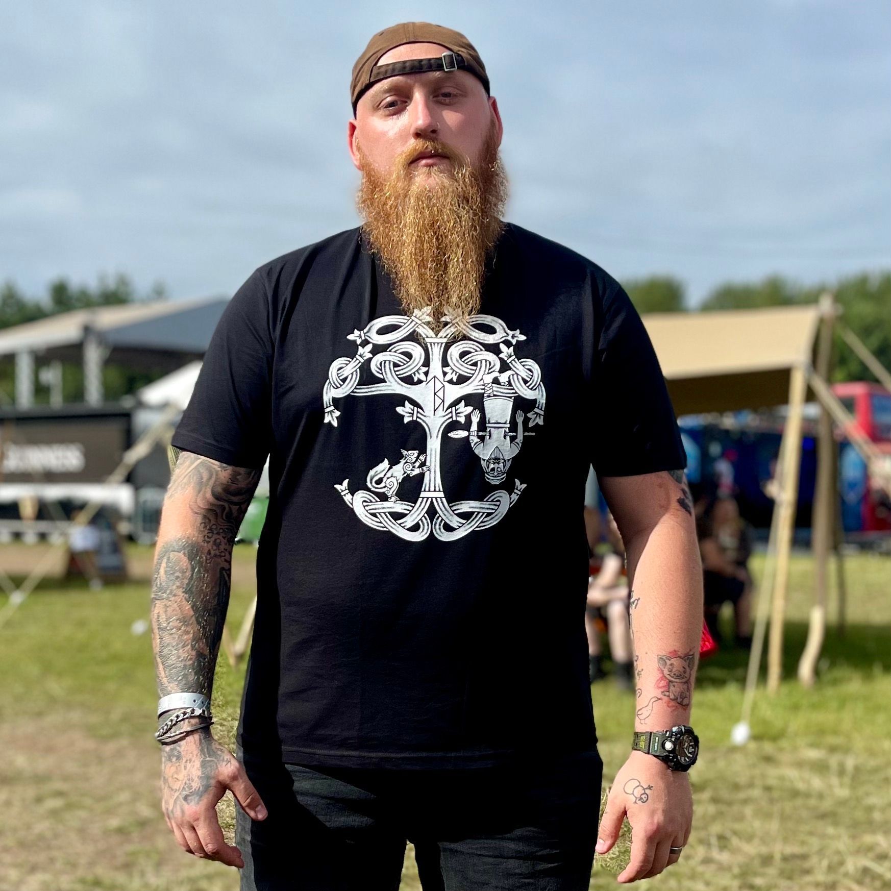beard, ginger, redhead, viking, clothing, beanie, merchandise, mens grooming