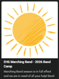 Marching Band season is in full effect and we are in need of all your help!
