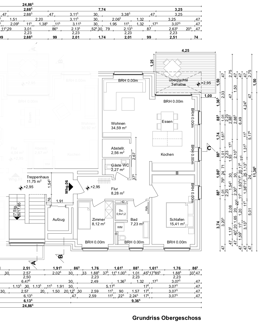 Gesamtmietfläche 85qm