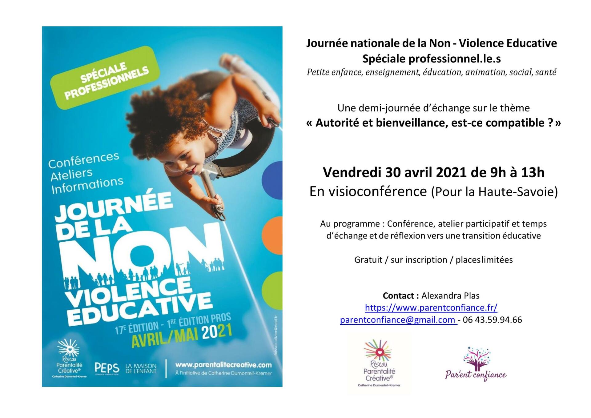 Journée de la non violence éducative 2021