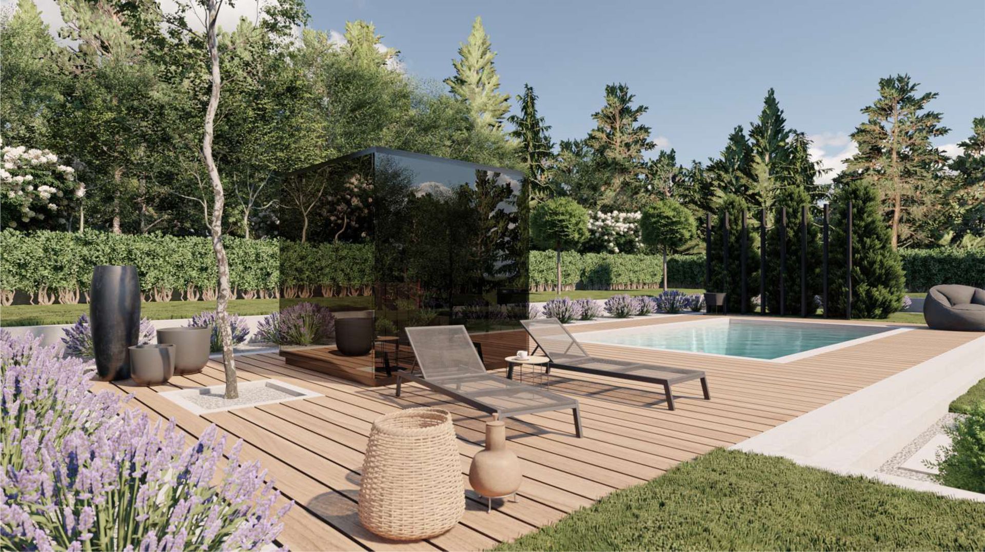 Waterwave Spas - Außensauna Cortina