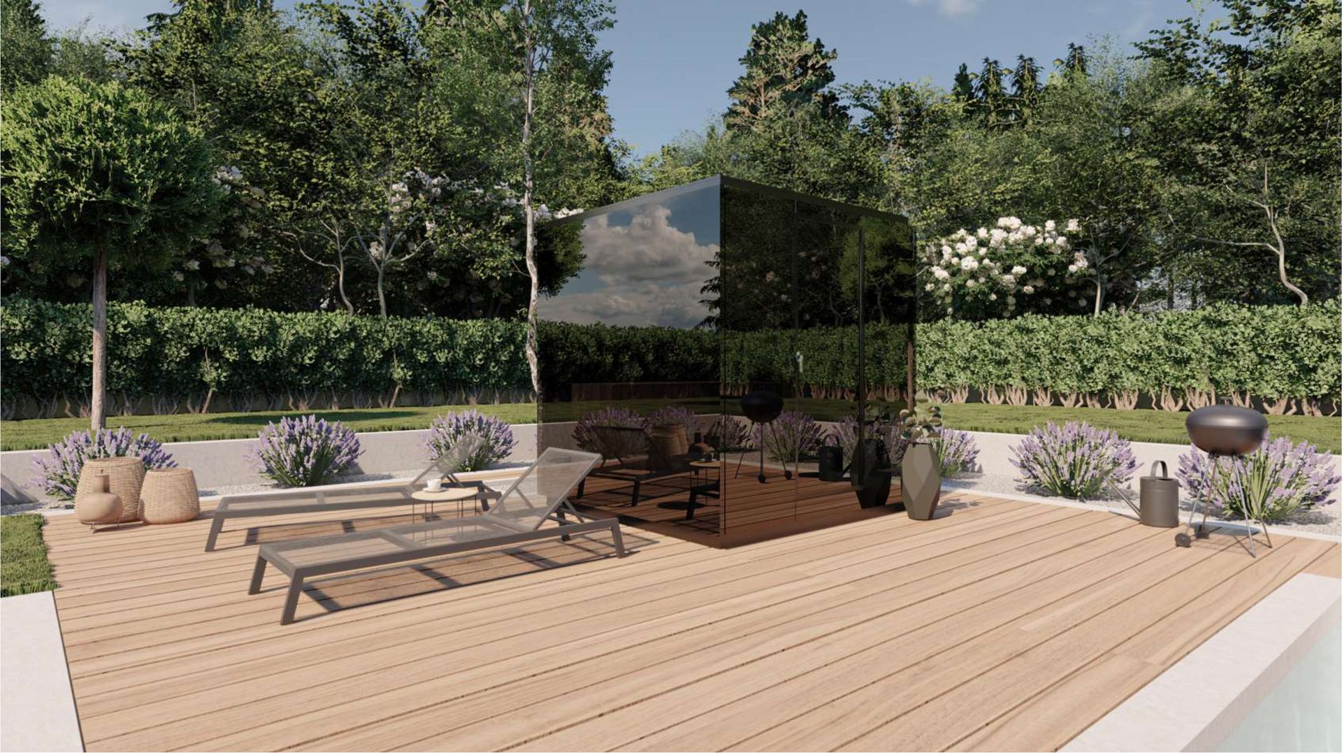 Waterwave Spas - Außensauna Cortina