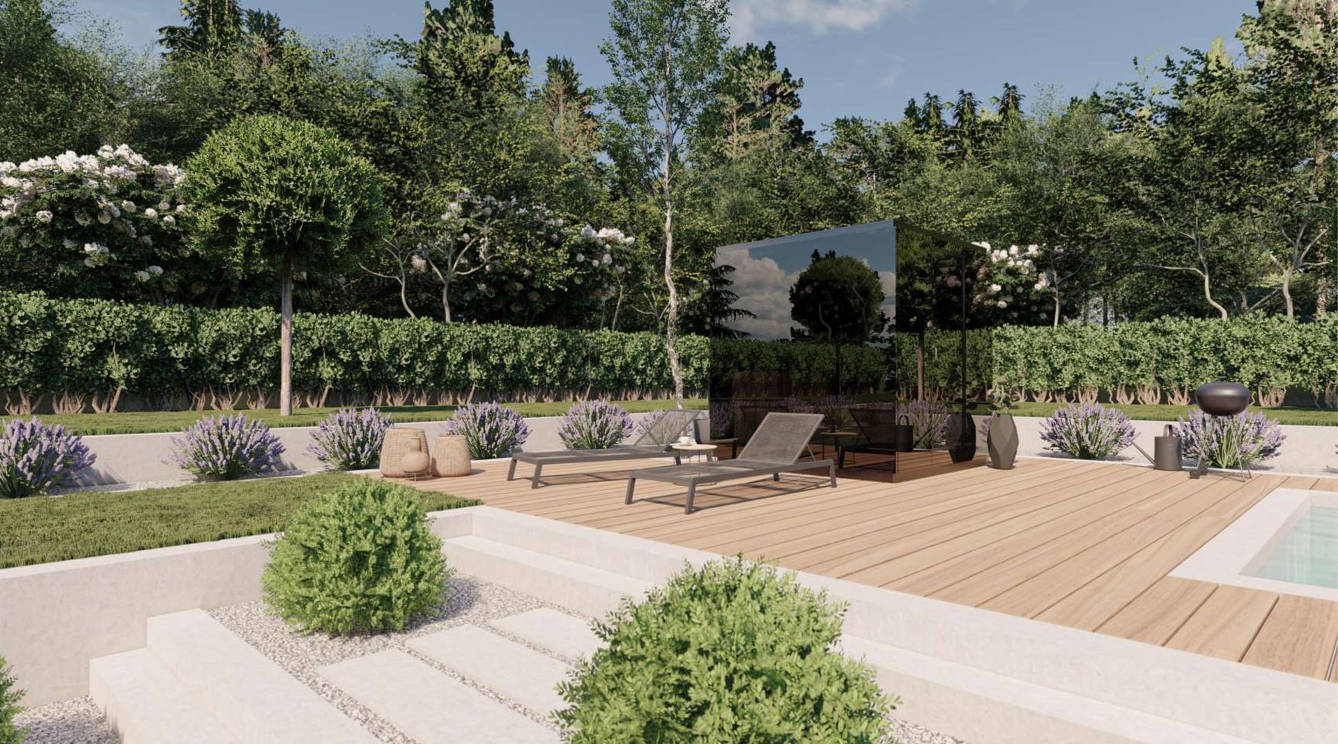 Waterwave Spas - Außensauna Cortina