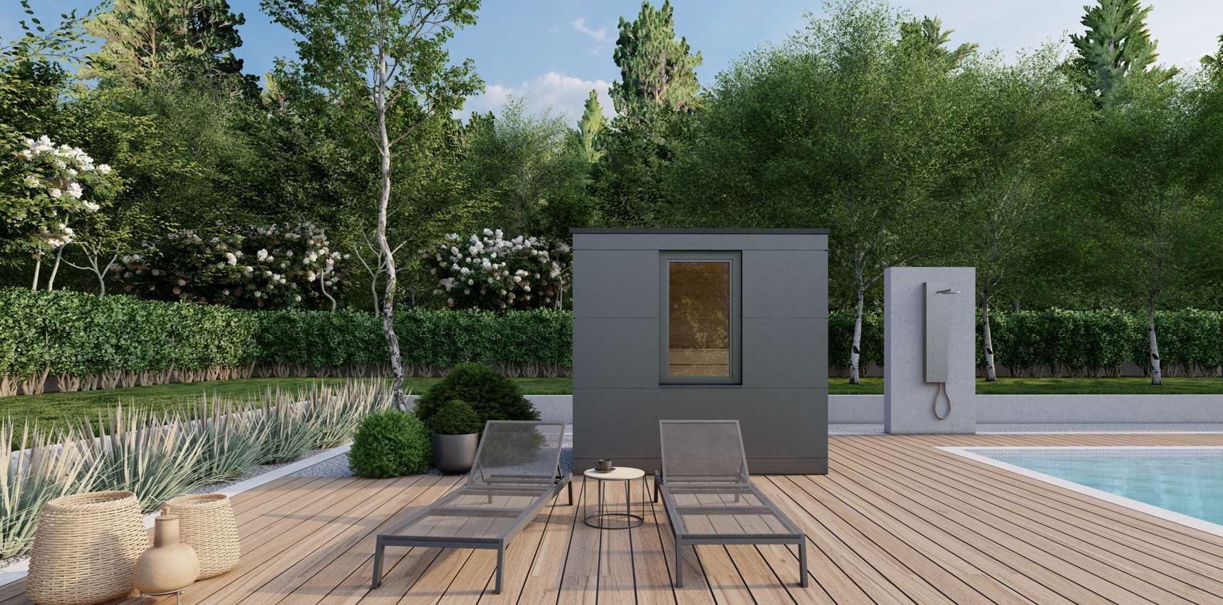 Außensauna - Optima