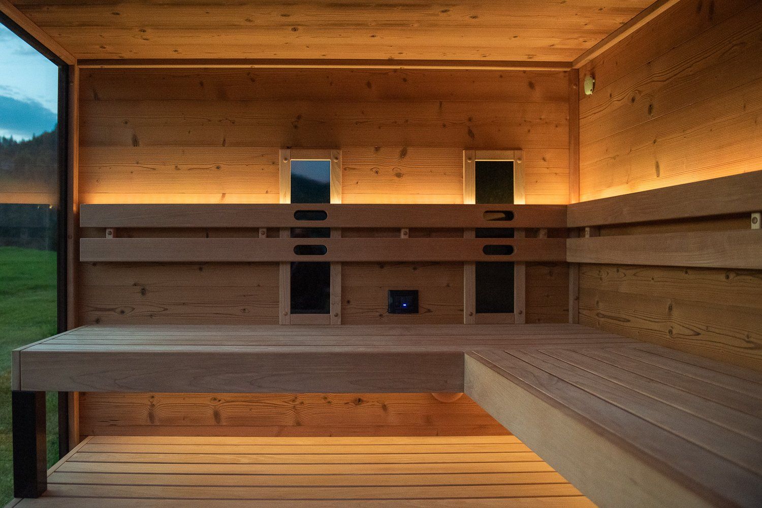 Waterwave Spas - Outdoor Sauna Zermatt-Medium