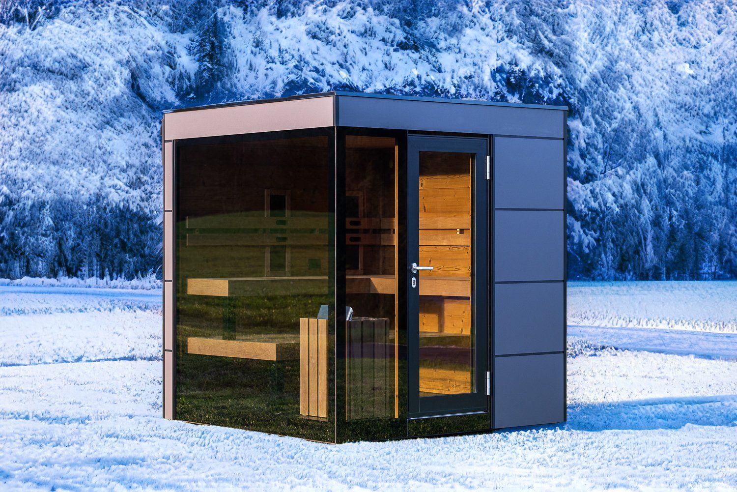 Waterwave Spas - Außensauna Zermatt