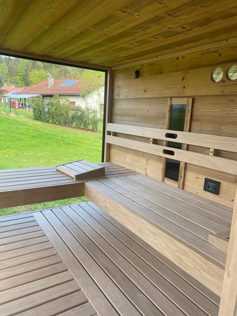 Waterwave Spas - Outdoor Sauna Zermatt-Medium