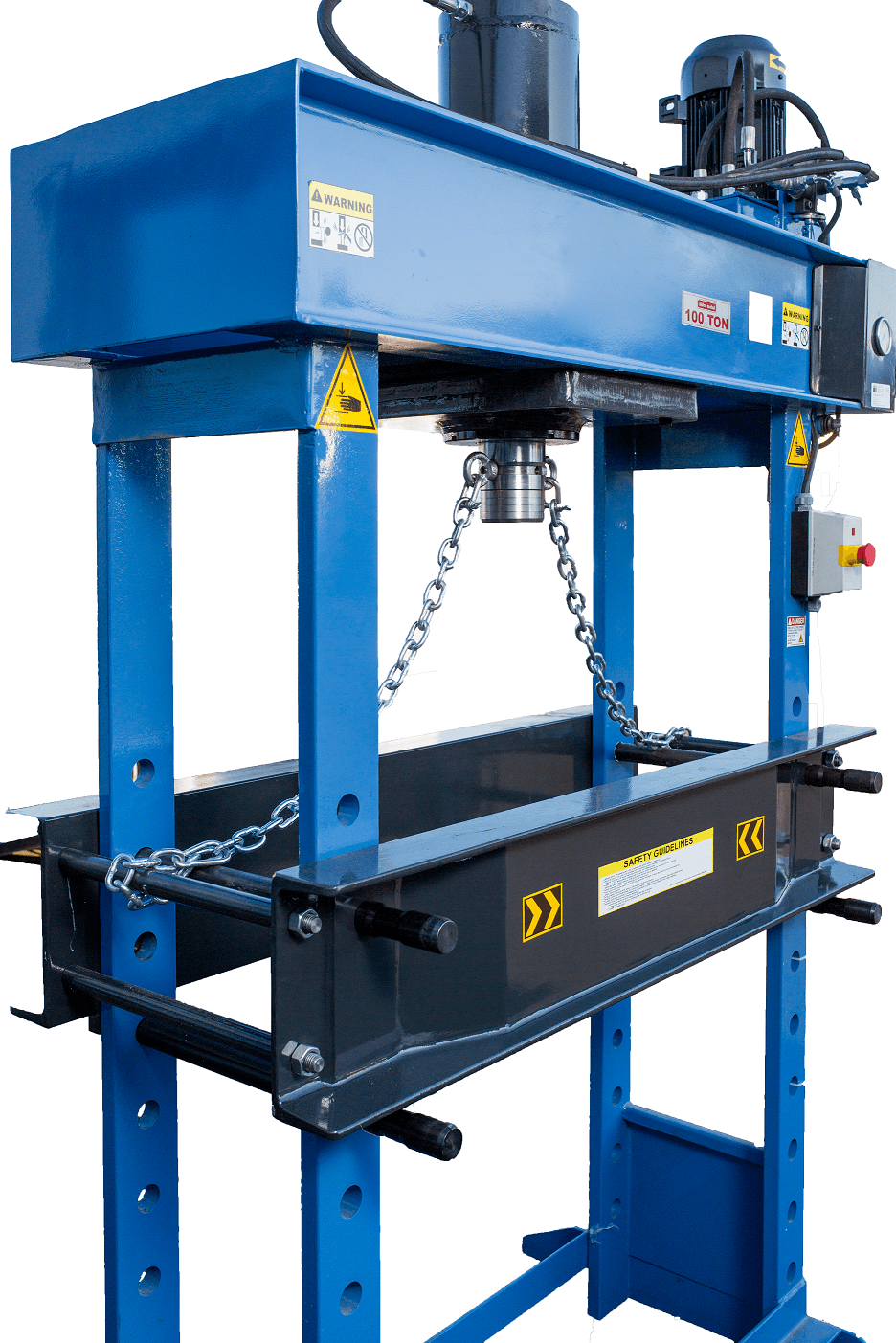 Neumaschine - Hydraulische Werkstattpresse 30 Tonnen - Tigermetal