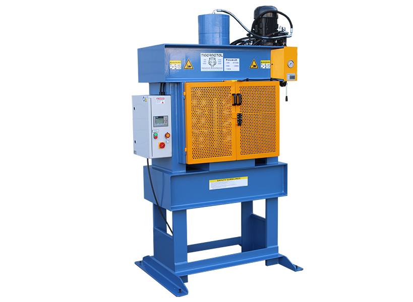 Sonderanfertigung einer WH-S mit Schutzgitter – Tigermetal