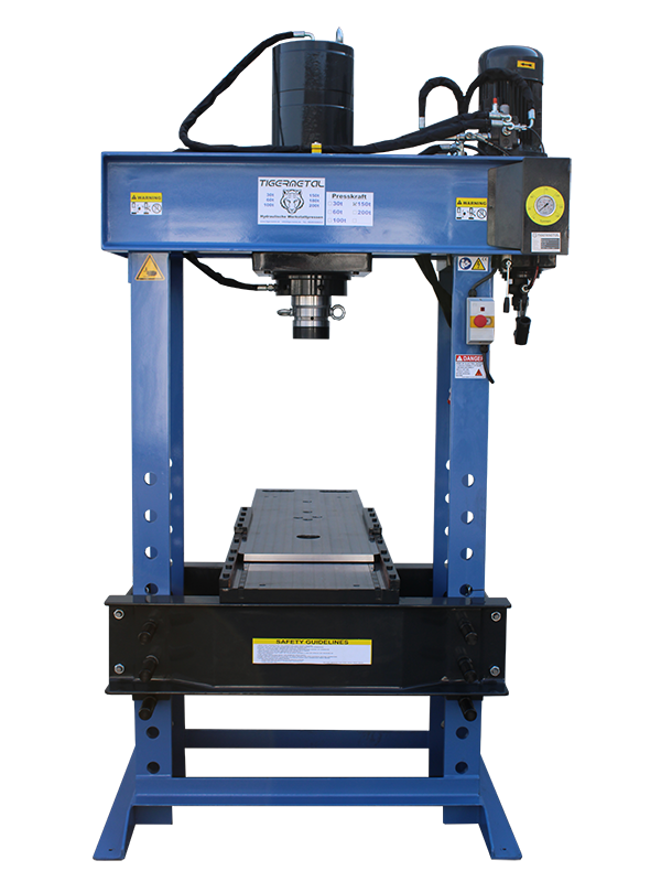 Sonderanfertigung eines fahrbaren Auflagetisches WH-150S – Tigermetal