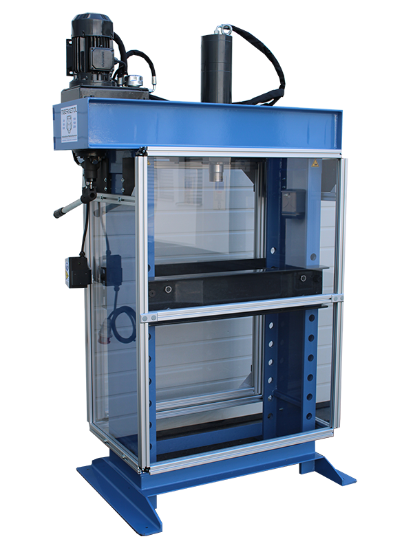 Sonderanfertigung einer WH60S mit Schutzumhausung – Tigermetal