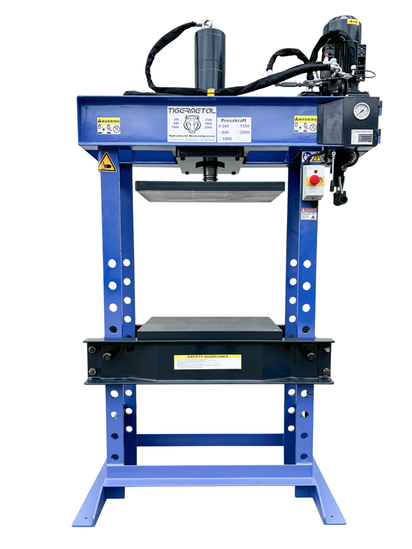 Sonderanfertigung – Druckplatten WH30S - eingesetzt in einer Presse