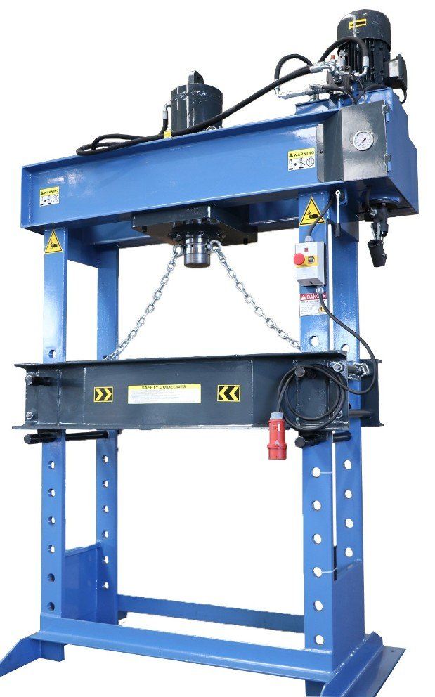 Neumaschine - Hydraulische Werkstattpresse 200 Tonnen - Tigermetal