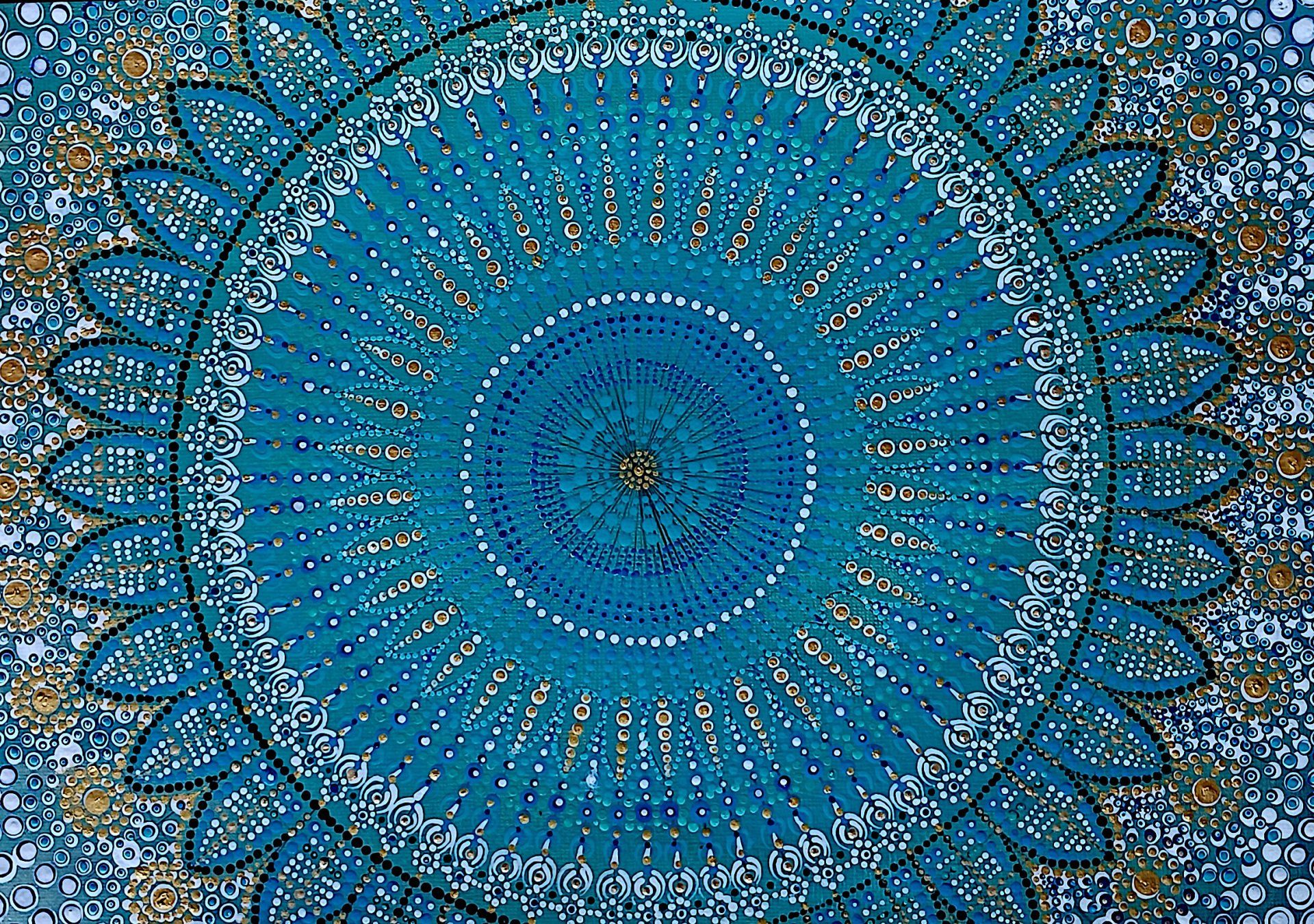 Galerie Hans Peter Wühler Dotpainting 3 Acryl auf Zeichenkarton hpw 2022 ca. 29,7 x 21 cm Original: 99,00 € Replikatdruck auf Leinwand DIN A4: 60,00 € Bild-Nr.: 01-003