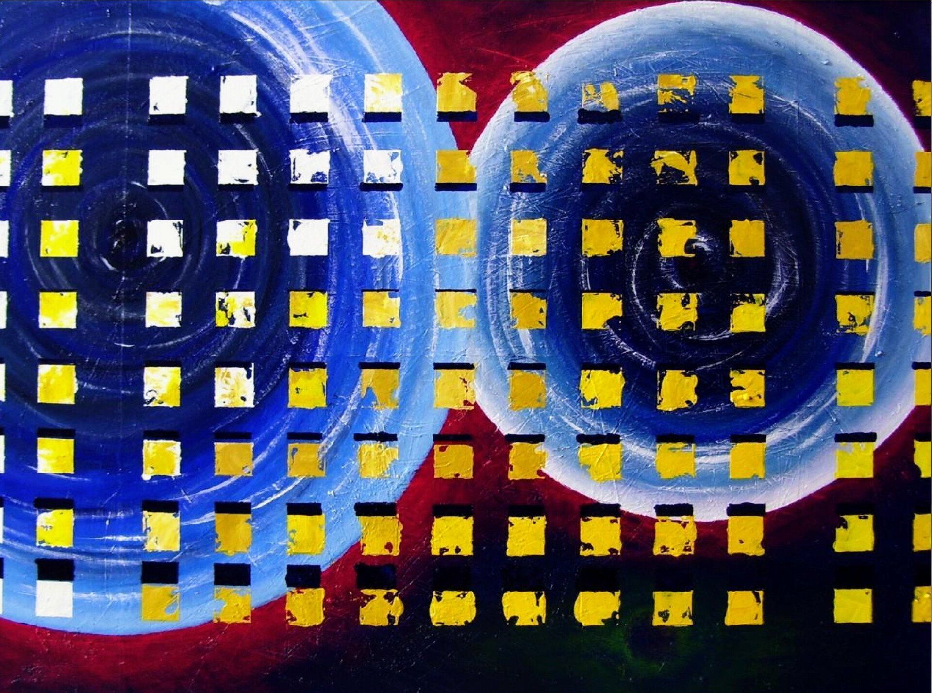 Galerie Hans Peter Wühler Welten 3 Acryl/Gel auf Leinwand hpw 2006 ca. 80 x 60 cm Original: 245,00 € Replikatdruck auf Leinwand 80 x 60 cm: 90,00 € Bild-Nr.: 02-003