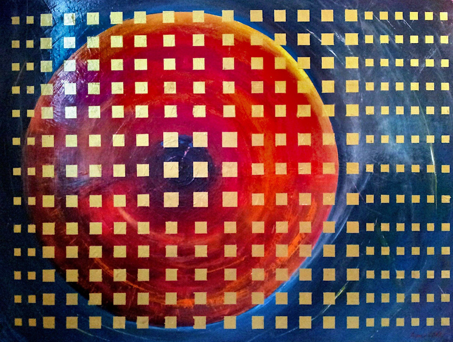 Galerie Hans Peter Wühler Welten 10 Acryl/Gel auf Leinwand hpw 2012 ca. 120 x 90 cm Original: 479,00 € Replikatdruck auf Leinwand 120 x 90 cm: 210,00 € Bild-Nr.: 02-010