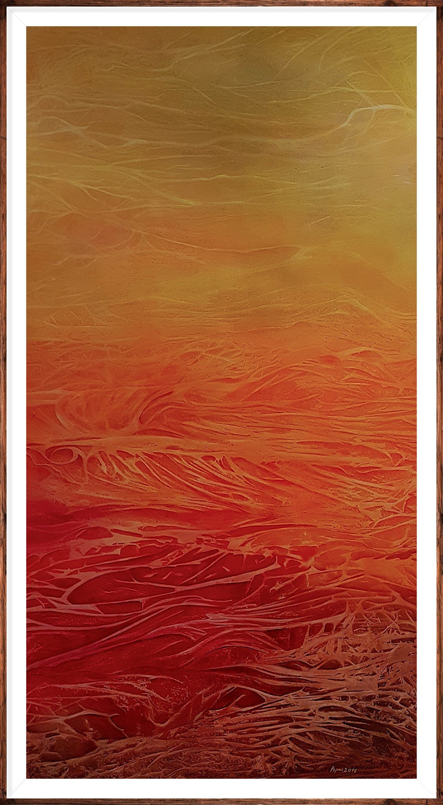 Galerie Hans Peter Wühler Drifts Acryl auf Leinwand hpw 2016 ca. 100 x 180 cm Original: 695,00 € Replikatdruck auf Anfrage Bild-Nr.: 03-014